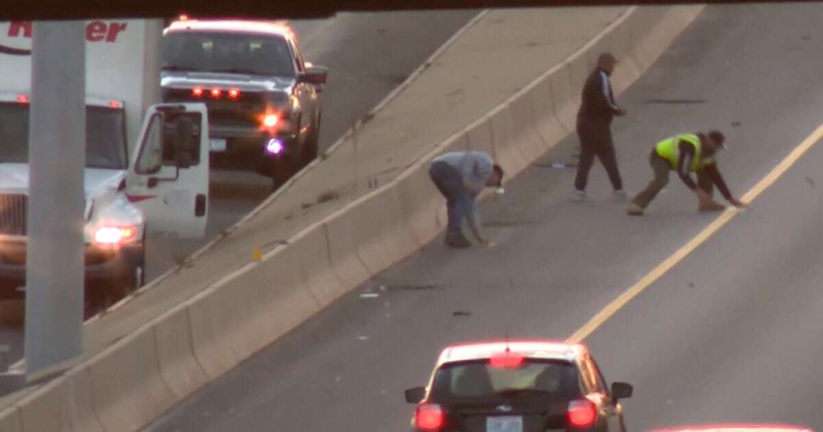 Man killed as money flies loose on Rhode Island highway