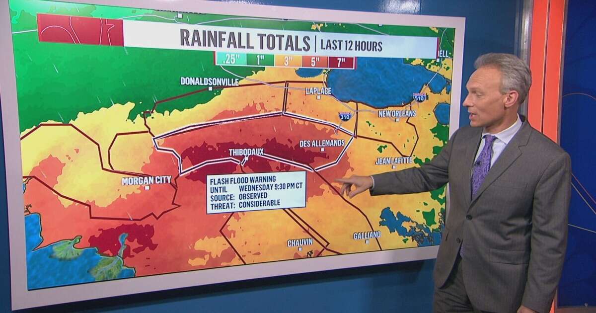 Karins’ forecast: Francine stalls over Louisiana producing ‘tremendous rainfall totals’