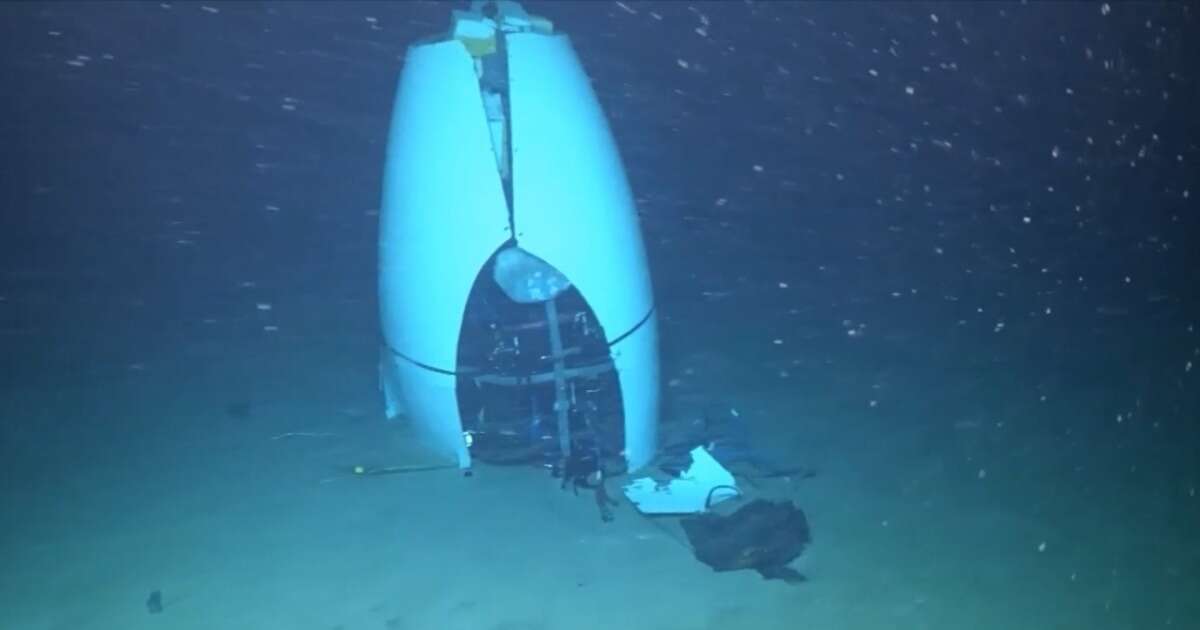 Coast Guard video shows Titan submersible on ocean floor