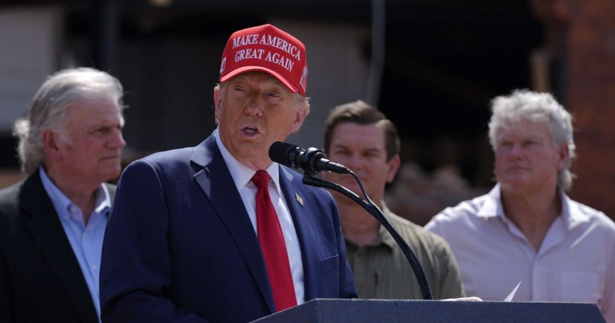 Trump speaks about recovery efforts in Georgia after touring damage from Helene