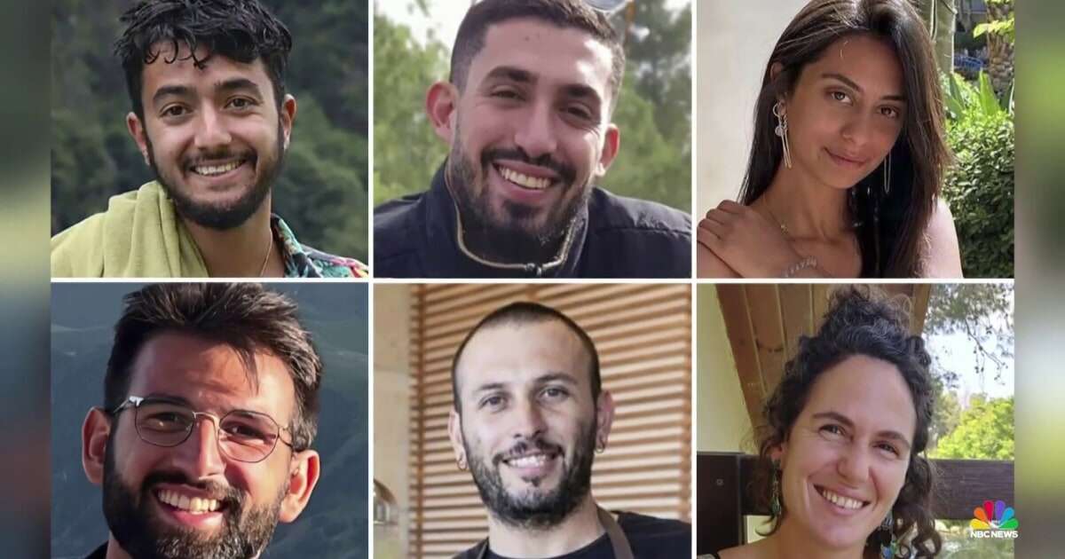 IDF recovers bodies of 6 hostages killed by Hamas, including American Hersh Goldberg-Polin, in Gaza