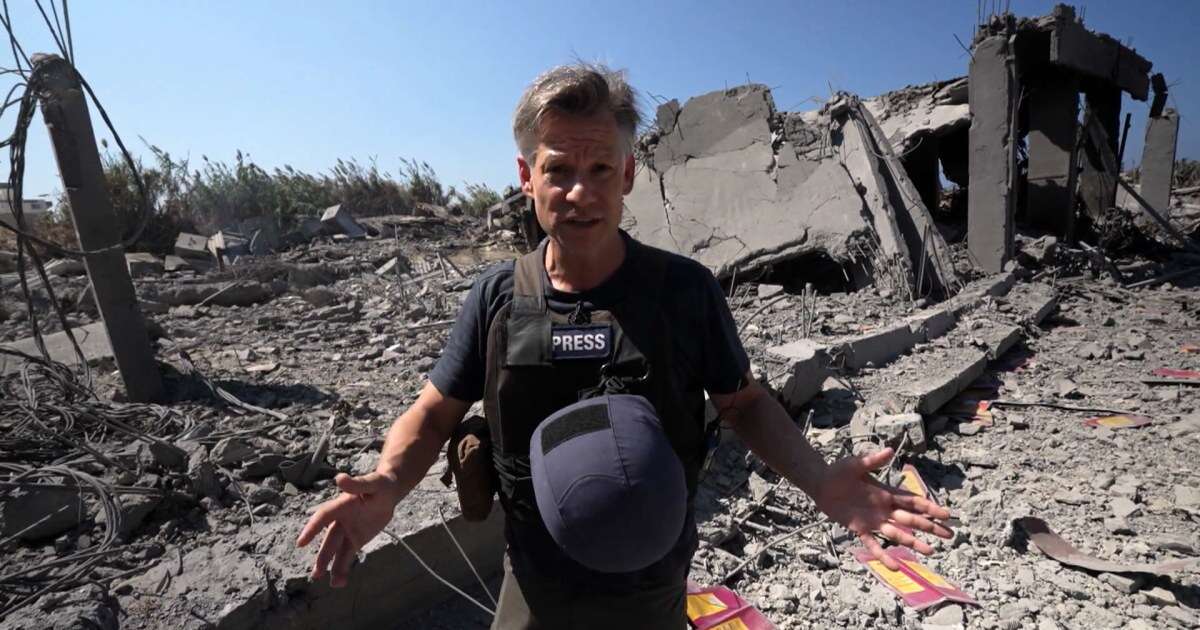 Richard Engel reports from Tyre, Lebanon, at a location recently bombed by Israel