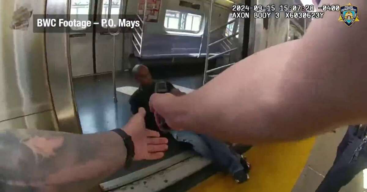 Newly-released body camera footage shows an officer-involved shooting in the NYC subway