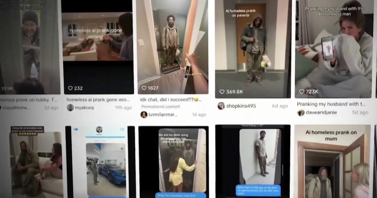Police issue warnings over A.I. home intruder prank