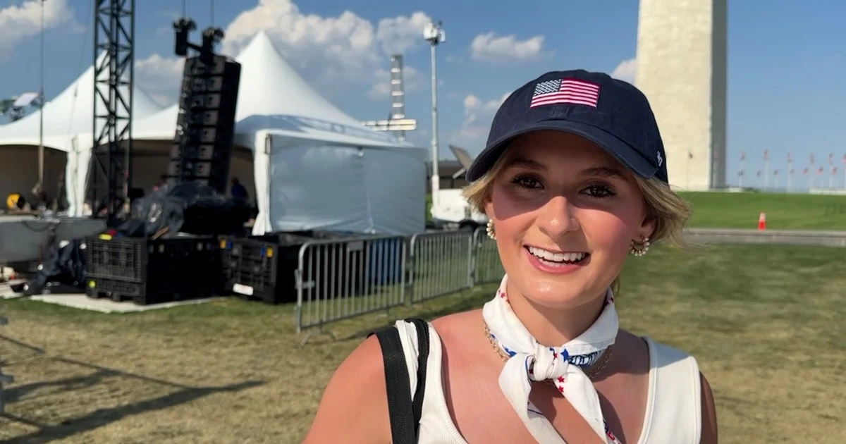 Spectators arrive at the 'Salute to America 250' celebration in D.C.