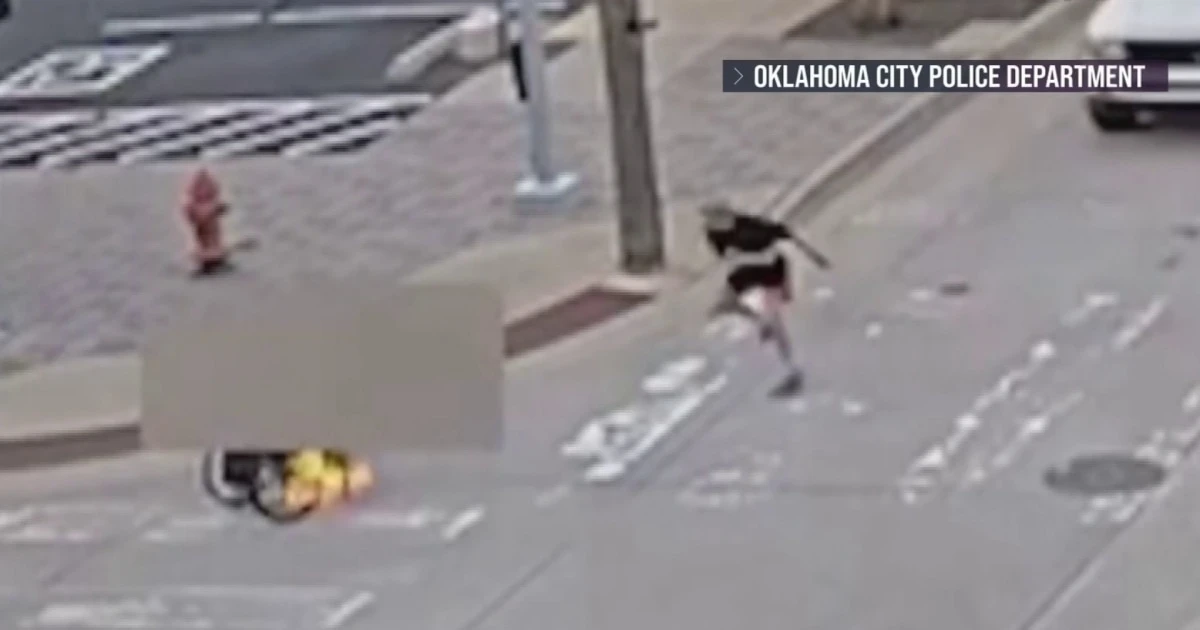 Disturbing video of molotov cocktail attack