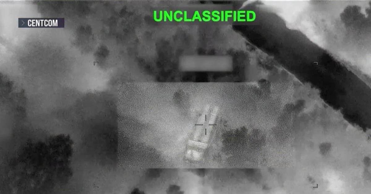 New video showing U.S. strikes on Iran