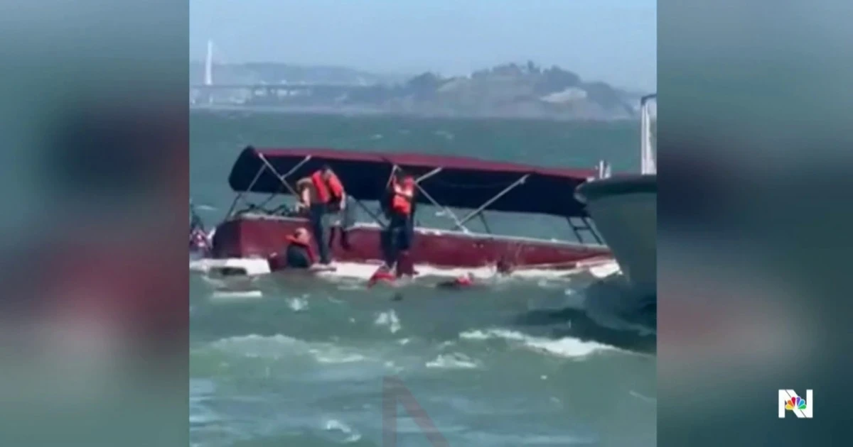 New video shows deadly boat sinking near Alcatraz