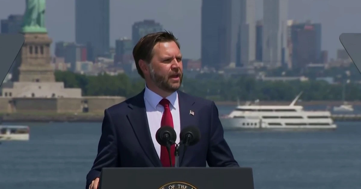 Vance celebrates George Washington at Sail4th 250 in New York Harbor