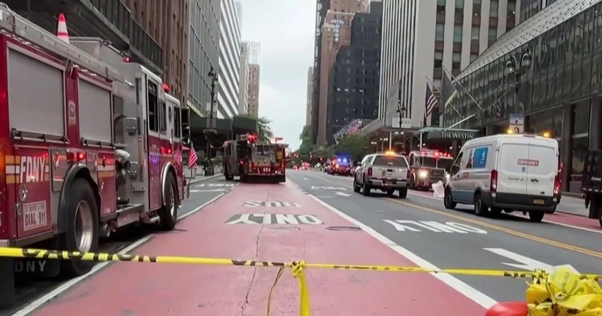 Officials say contractors can begin stabilizing NYC high-rise after interior columns buckled
