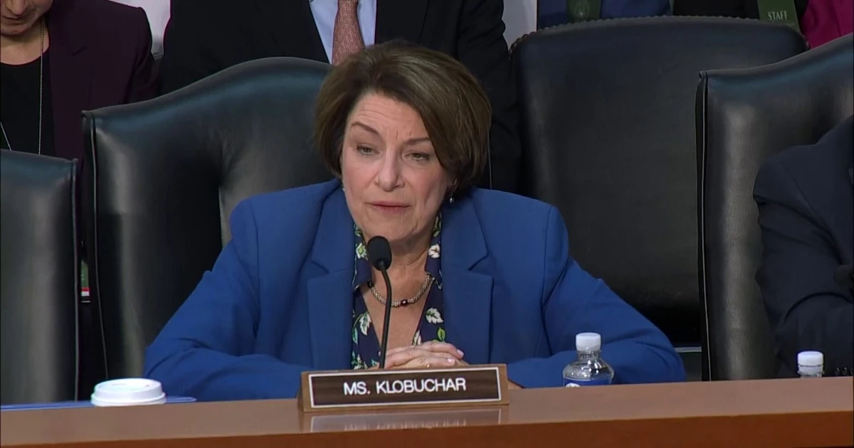 Klobuchar questions Blanche about recent ICE-involved shootings