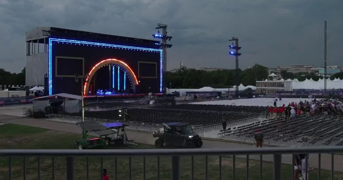 Salute to America 250 delayed due to weather