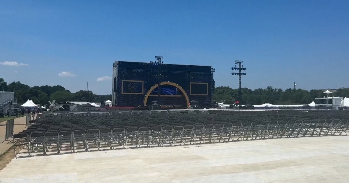 Organizers make final preparations for July Fourth celebrations on National Mall