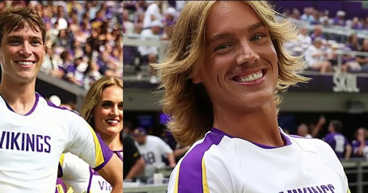 Minnesota Vikings rally behind two new male cheerleaders after online backlash