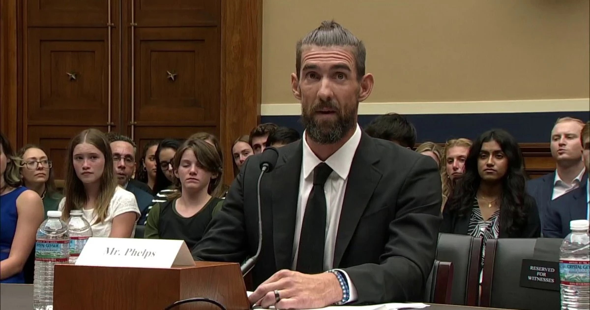 Michael Phelps testifies before Congress on anti-doping measures
