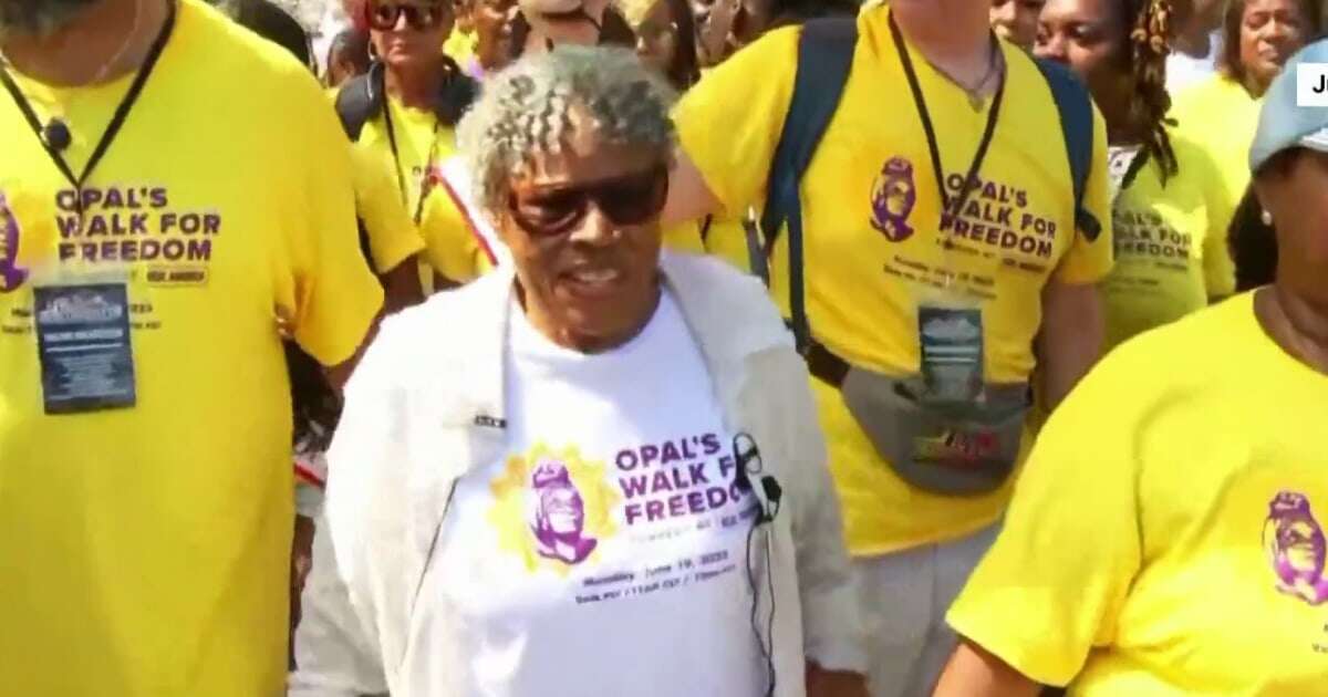 Activist Opal Lee recalls the history of Juneteenth