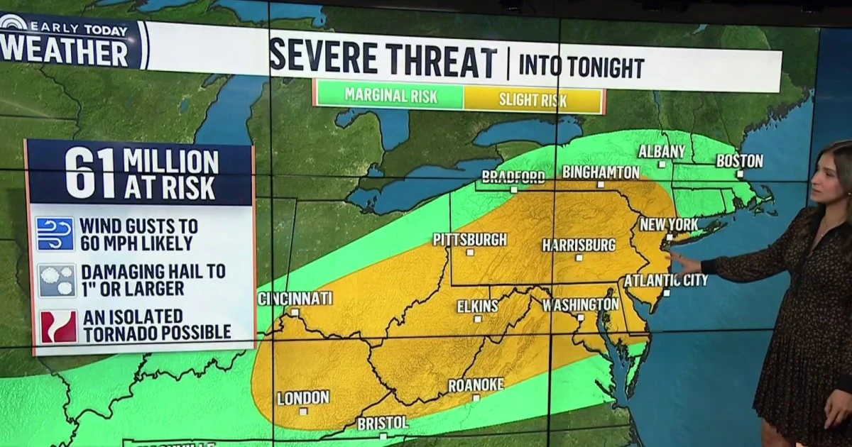 Severe storms threaten Midwest and Northeast as 33 million still impacted by heat alerts