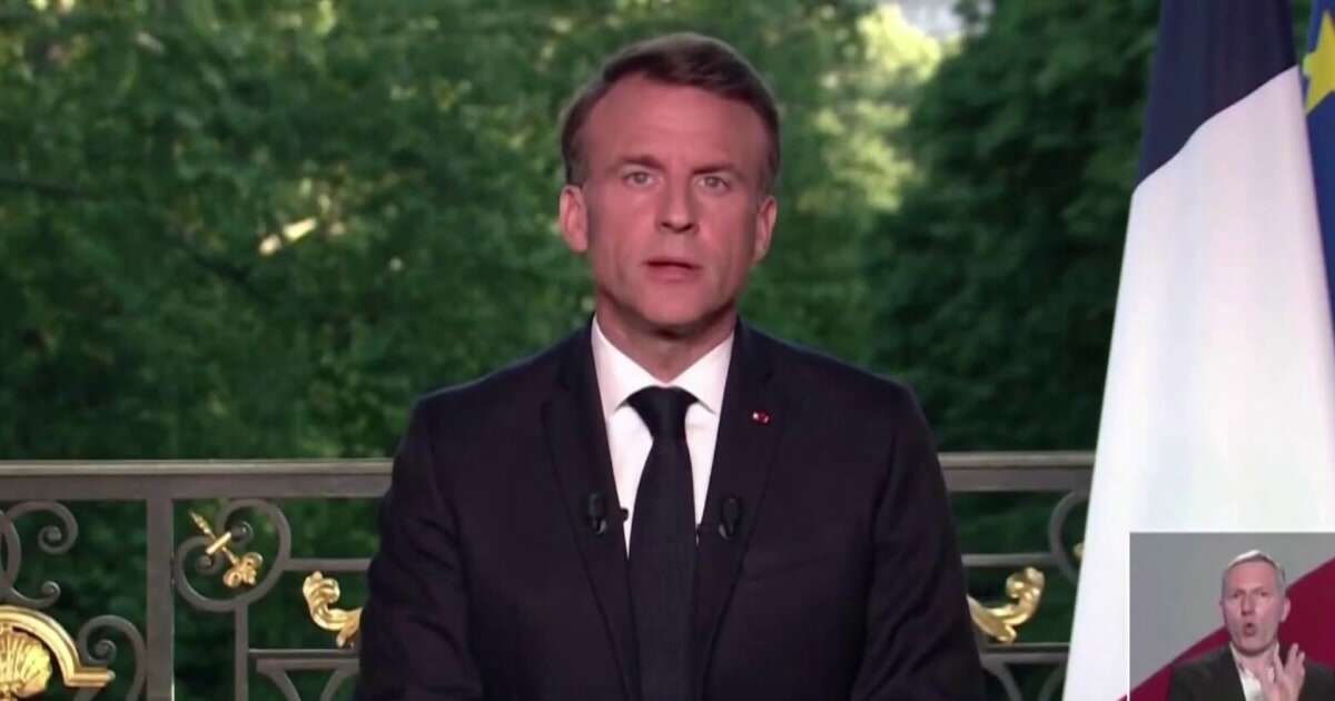 French President Macron to hold snap election in stunning announcement