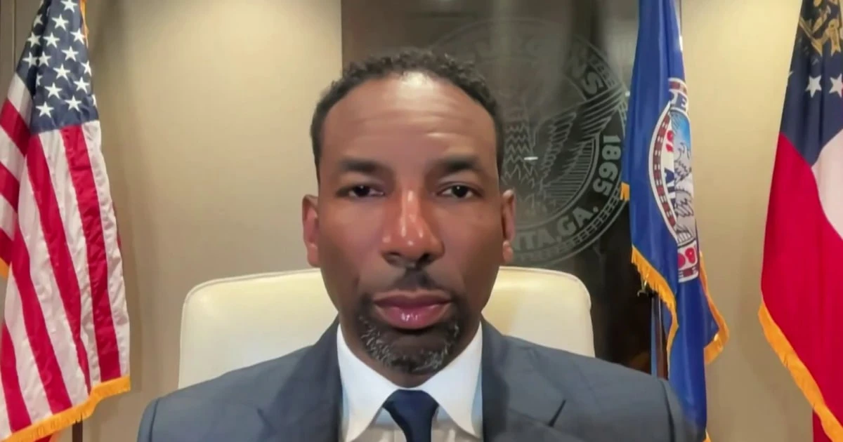 Atlanta Mayor Andre Dickens responds to criticisms over water main break response