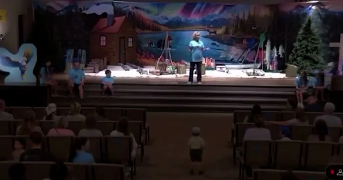 Watch: Church livestream captures congregation running from shooter