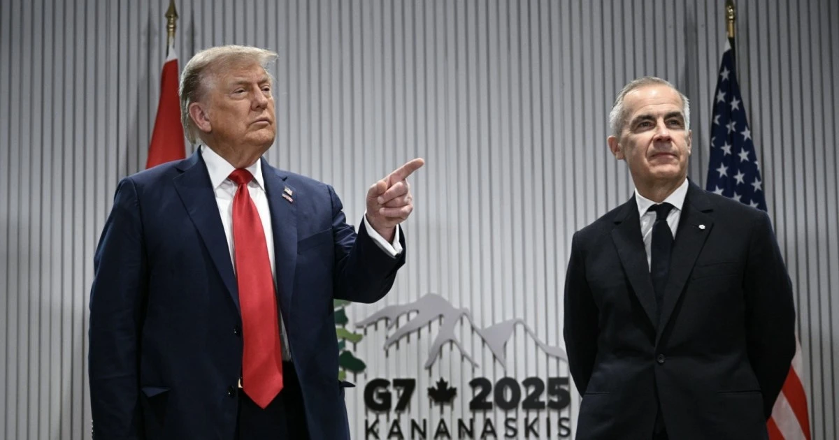 Trump talks Russia, Iran and tariffs in meeting with Canadian prime minister