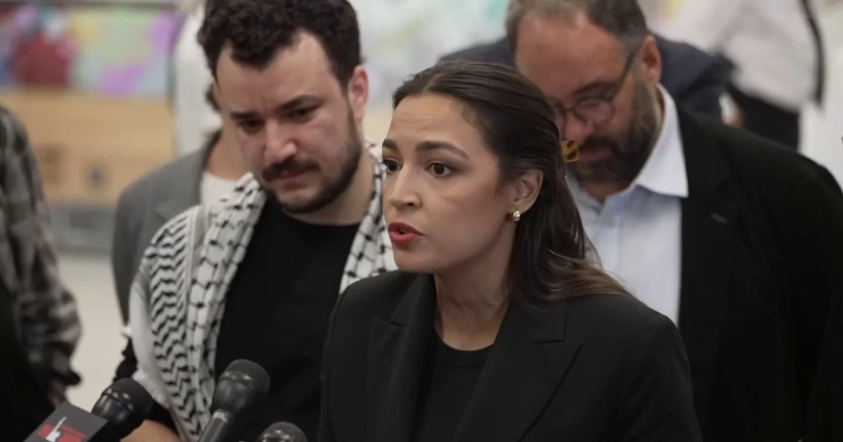 AOC calls Mahmoud Khalil’s ICE detention 'political persecution'