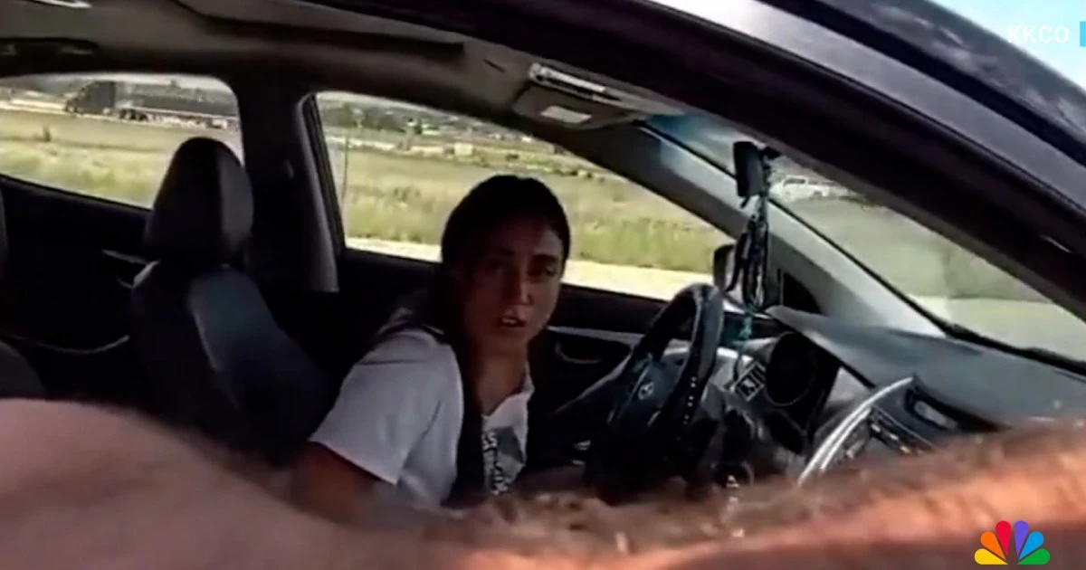 Video shows traffic stop of a Utah college student before ICE detained her