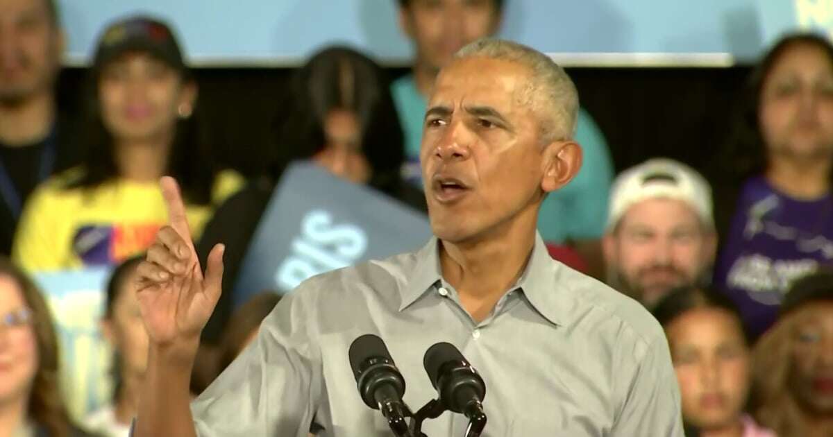 Obama says Trump is not what 'real strength' is during Nevada rally