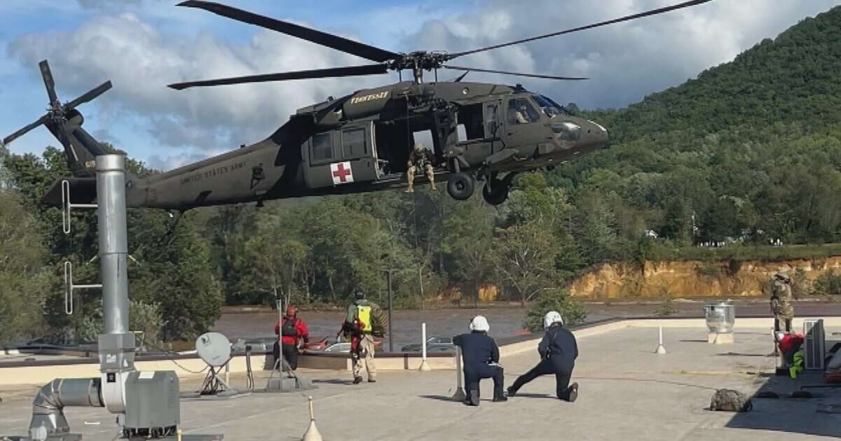 'I feel like I'd gotten beat up': Pilot describe turbulent Helene rescue flights