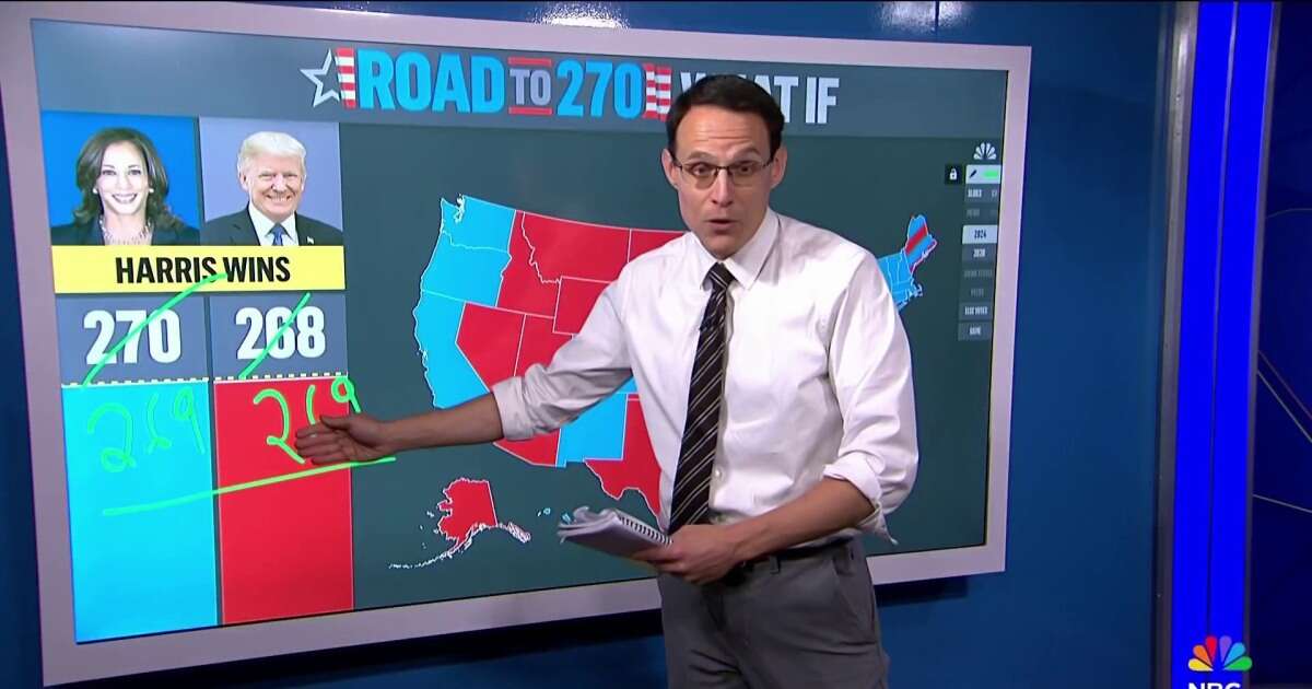 Steve Kornacki explains how one district in Nebraska could decide the election