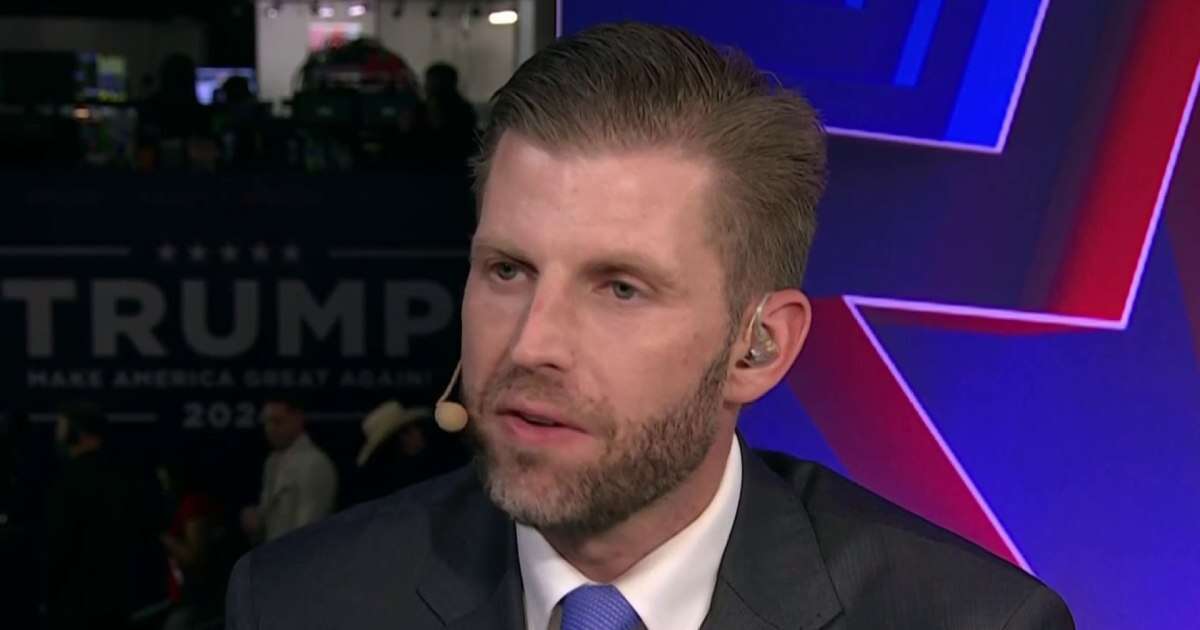 Eric Trump says his father's new RNC speech is 'incredibly positive'