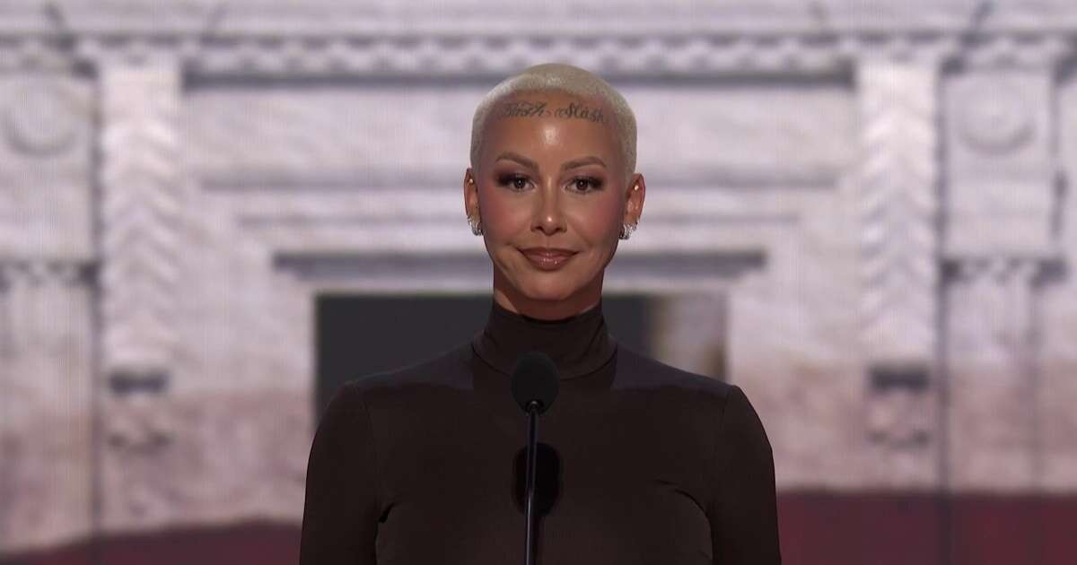 Model Amber Rose touts Trump and supporters as ‘all love’