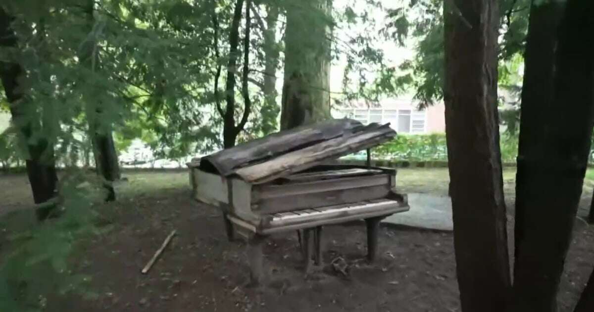 Decaying old piano redefines how we think about music and art