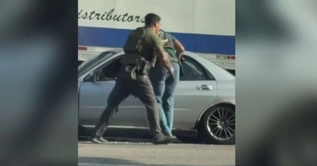 ICE agent fires on man after he dragged agent 'a significant distance' with his car