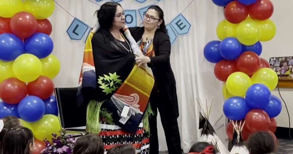 Native American students celebrate Comanche teacher working to preserve students’ culture