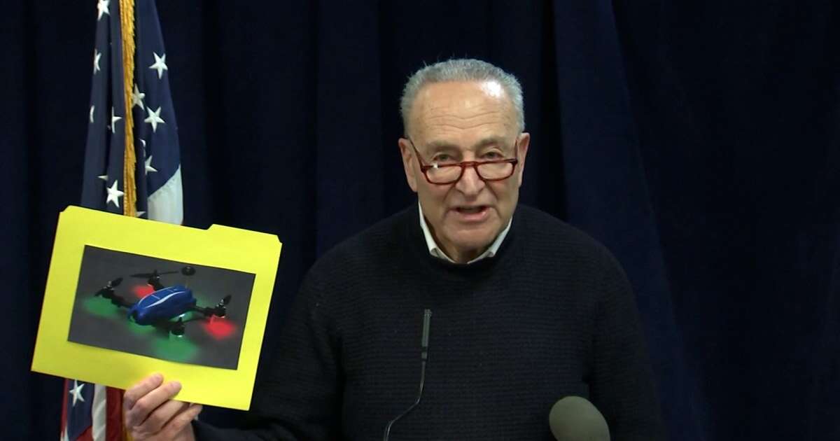 Sen. Schumer asks DHS to ‘deploy special detection systems’ to address drones