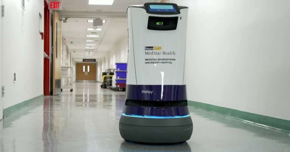 Hospitals use robots to mix, deliver chemo drugs to cancer patients