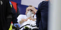 Danish soccer player 'stable' after collapsing on the field during Euro 2020 game