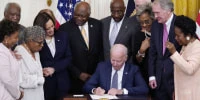 Biden: Juneteenth holiday 'doesn't just celebrate the past, it calls for action today'