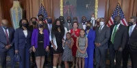 Family of George Floyd meets with Speaker Pelosi