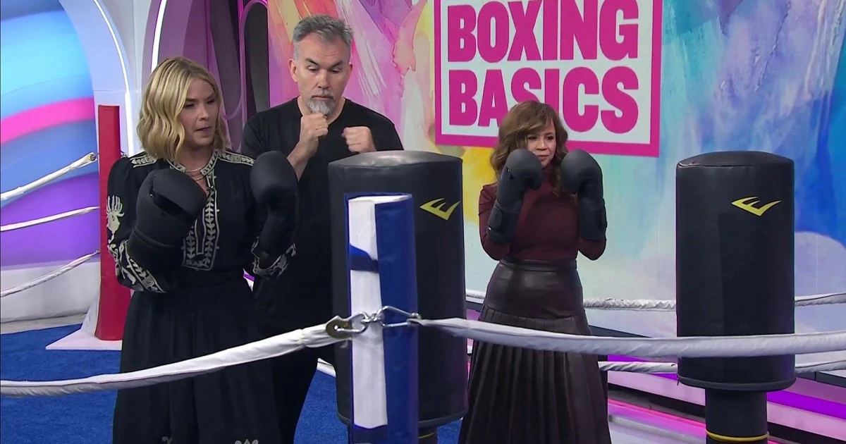 Jenna Bush Hager and Rosie Perez Learn Boxing Basics!