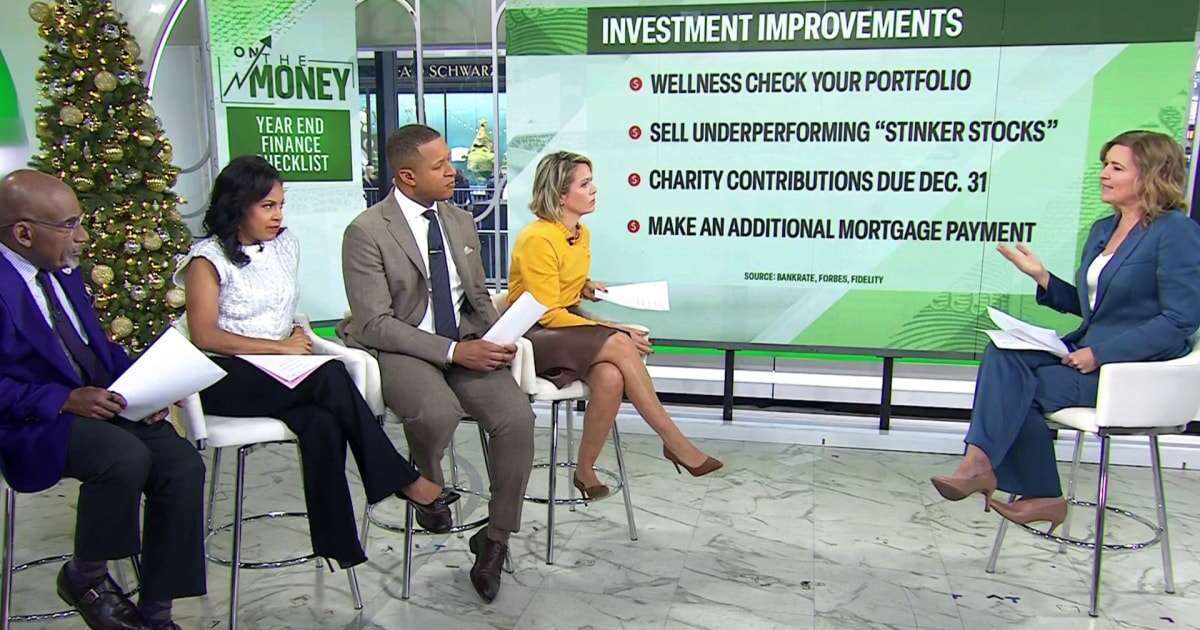 Making money moves: Financial actions to take before 2024 ends