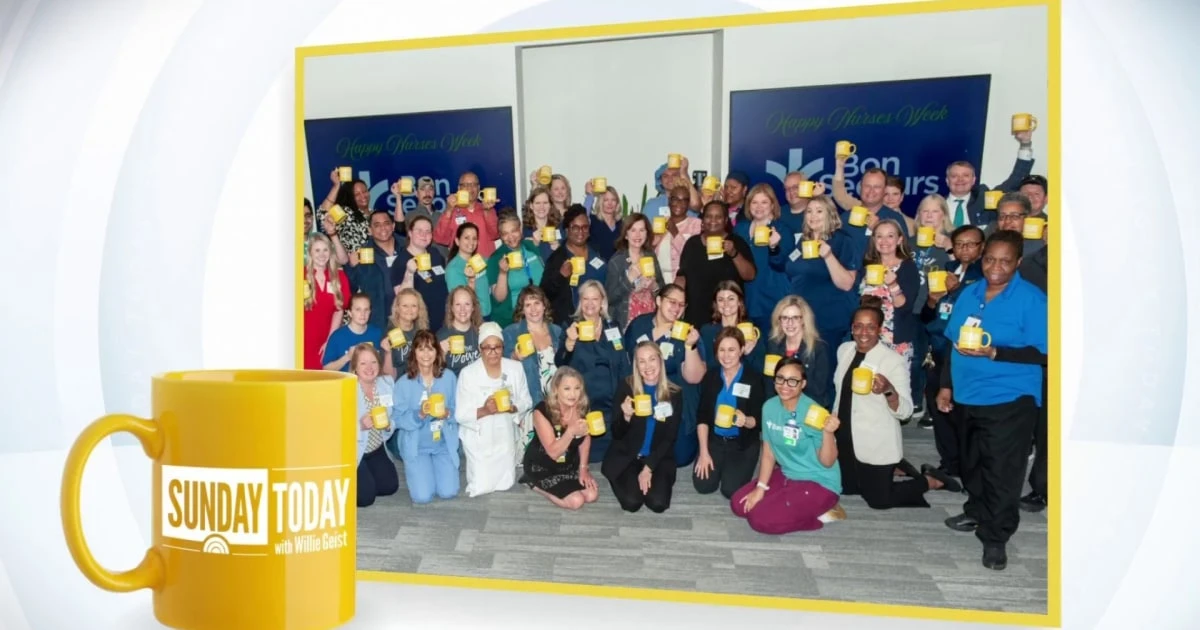 Willie Geist honors Virginia hospital for National Nurses Week
