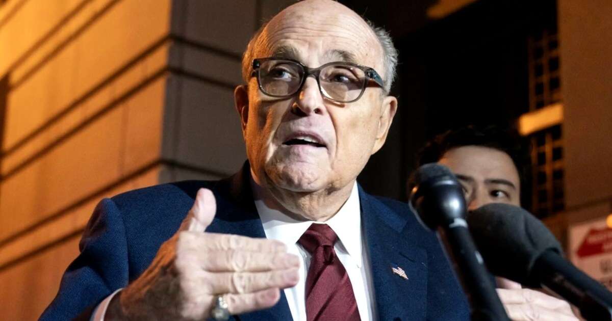 Election workers in Georgia seek Rudy Giuliani’s assets