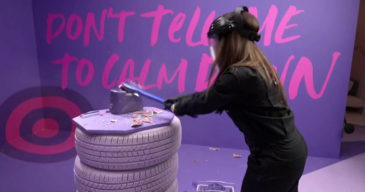 How this rage room helps moms let off steam and find support