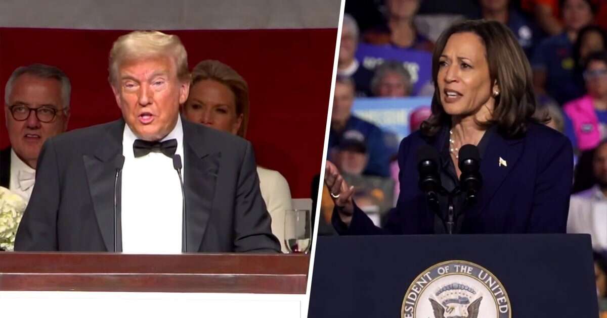 Trump, Harris trade jabs as they head for battleground Michigan