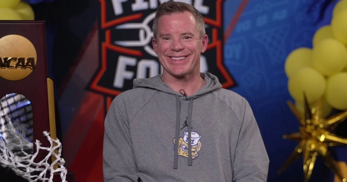Michigan Coach Dusty May Talks Historic NCAA Basketball Win