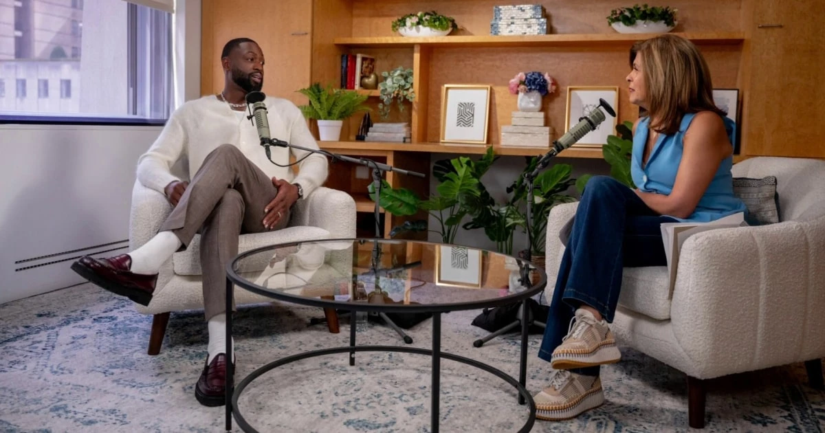 Dwyane Wade talks to Hoda Kotb about his final year in the NBA