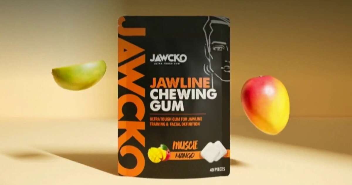 Gen Z boys are chewing ‘facial fitness’ gum for their jawlines