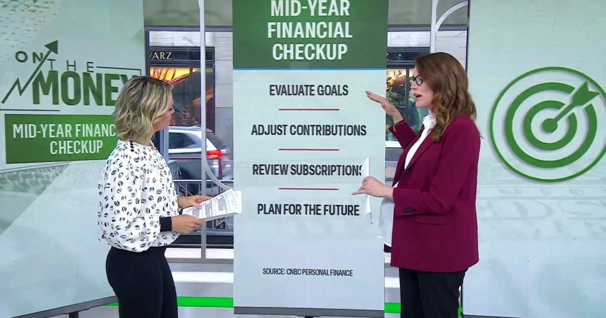 Mid-Year Financial Check-Up: How to Adjust If You're Not on Track
